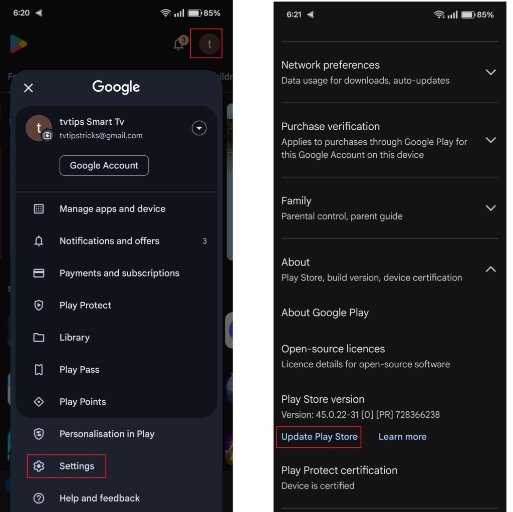 How to Fix Cannot Install or Update Apps in Google Play Store