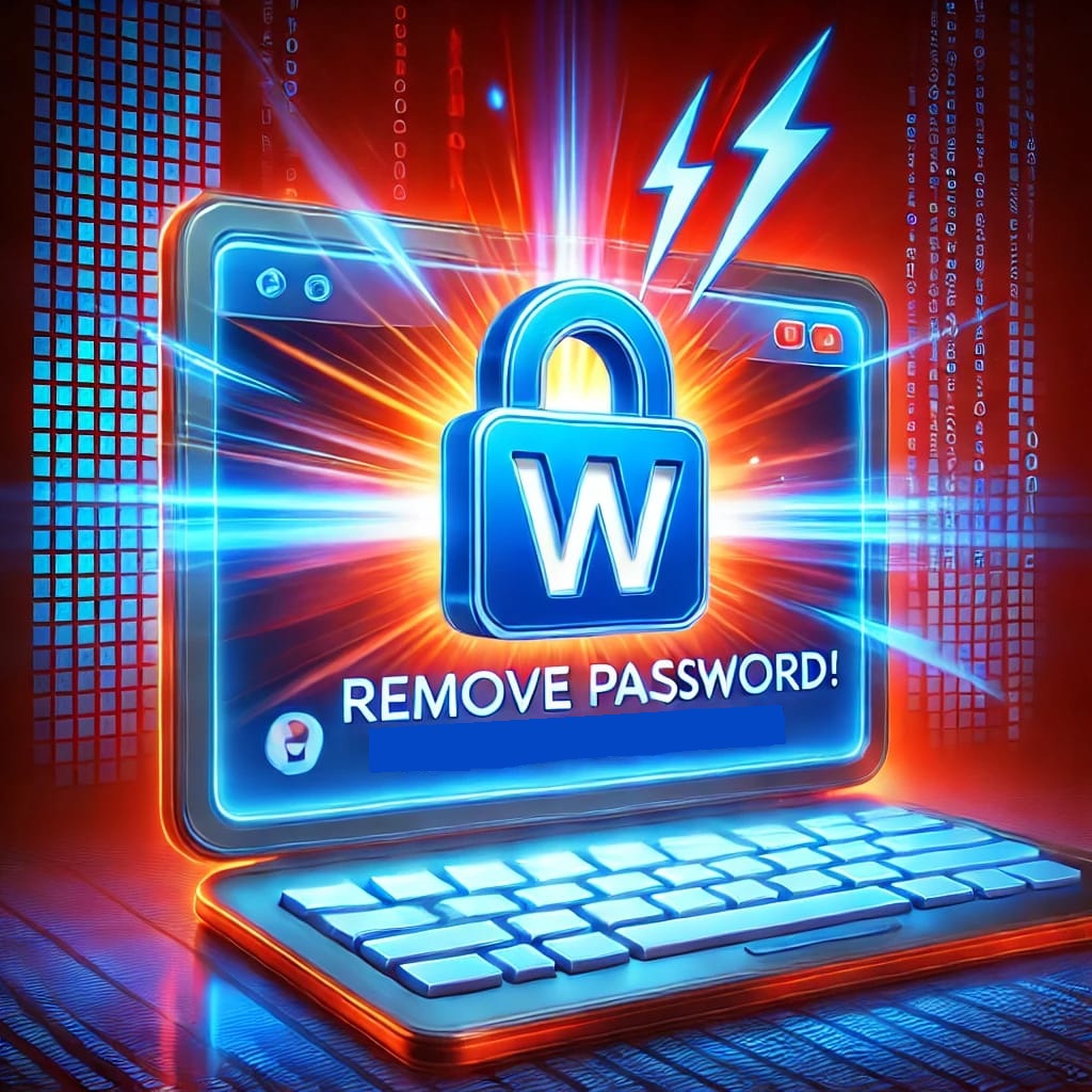 How to Remove a Password from a Microsoft Word File (Delete File protection)?