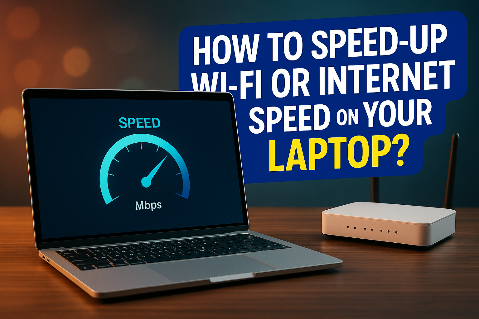 How to Speed-Up Wi-Fi or Internet Speed on Your Laptop?