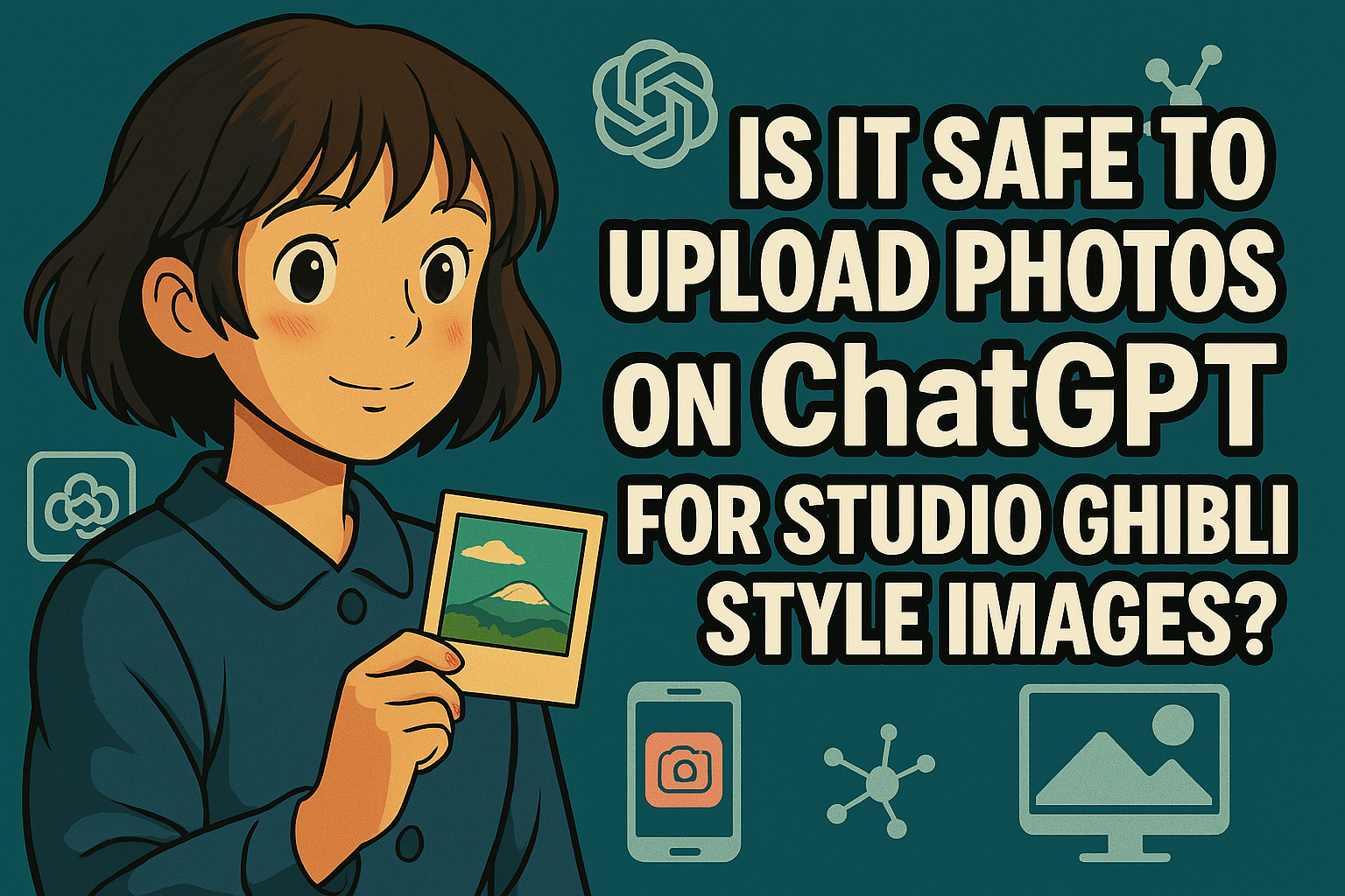 Is it Safe to Upload Photos on ChatGPT for Studio Ghibli Style Images?