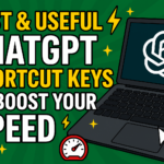 Best and Useful ChatGPT shortcut keys to Boost your speed.